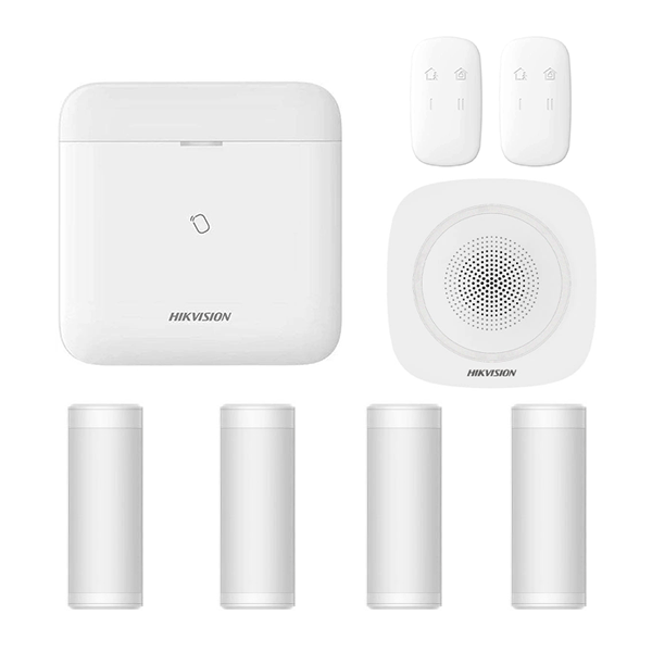 Hikvision AX Pro 64 Zone Wireless Alarm Kit - Outdoor Triple Signal Detectors