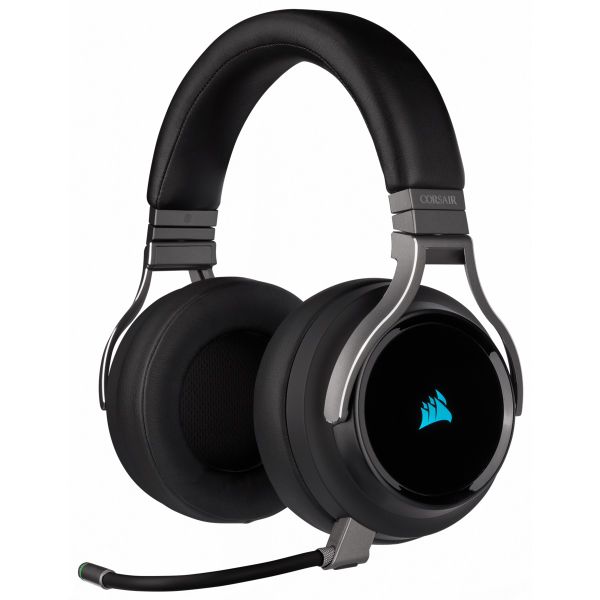 Corsair Virtuoso RGB SE High-Fidelity Wireless Gaming Headset - Carbon