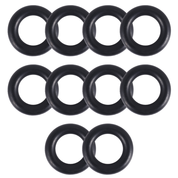 10 Pcs Mechanical Rubber O Ring Oil Seal Seals 15 Mm Compatible with None