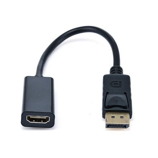 Male DP To Female HDMI Transmitter Audio And Video Signal Adapter Cable