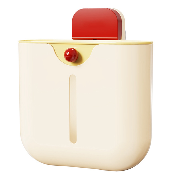 Suction Cup Plastic Wrap Storagebox Wall-Mounted Storagebox