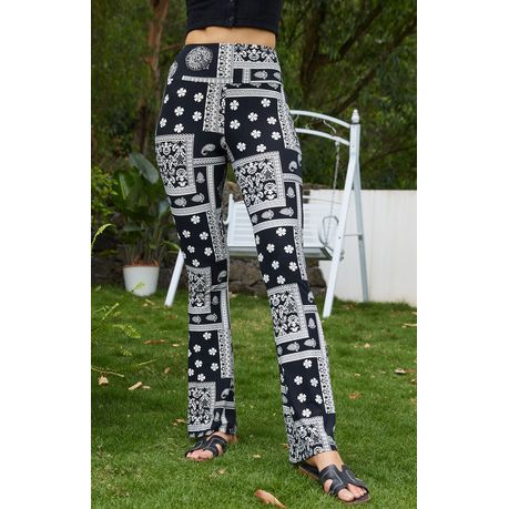 Women's Printed Flare Yoga Pant Casual Bootcut Leggings Workout Lounge Pant, Shop Today. Get it Tomorrow!