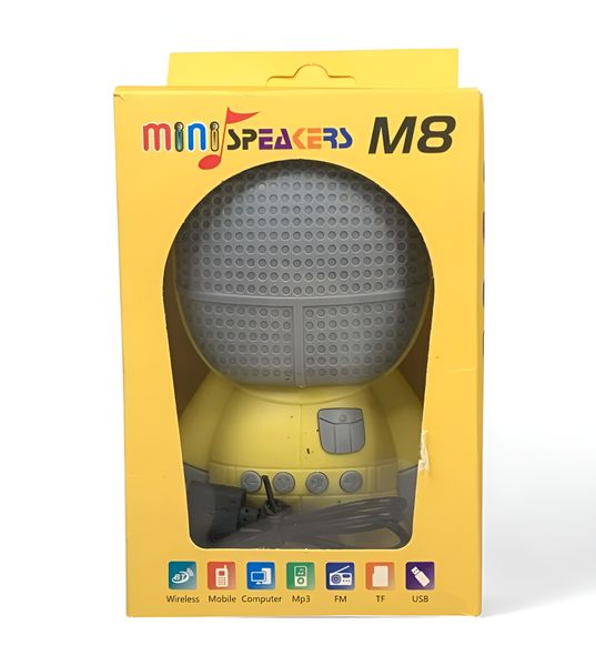 Mini Wireless Bluetooth Speaker with FM, USB, TF Slot &amp; Bass Boost