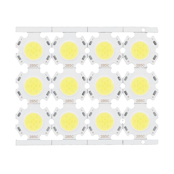 12Pieces 5W COB LED Chip for DIY