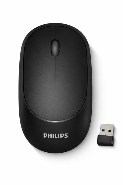 Philips Black Wireless Mouse - M315