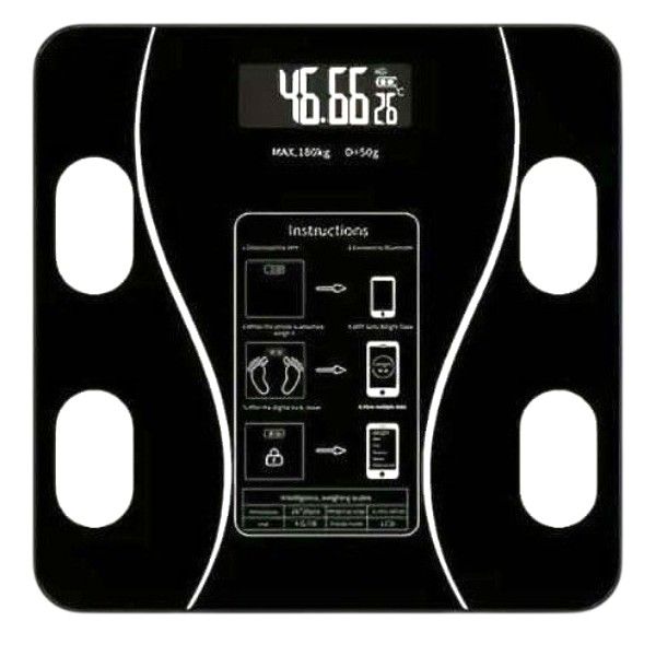 Smart Digital Body Weight Bathroom Scale Phone App Bluetooth &amp; BMI Tracking