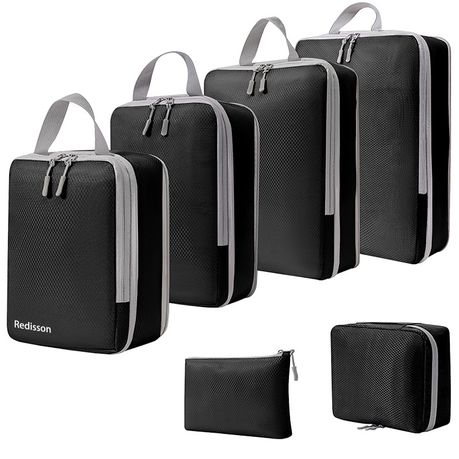 Redisson Expandable Lightweight Travel Bags Compression Organiser Cube Image