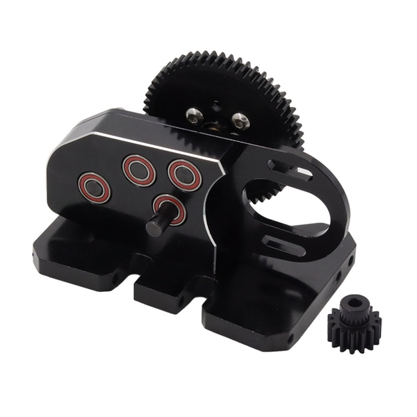2Low Cnc Gearbox Middle Transmission Box with Overdrive Gear Red