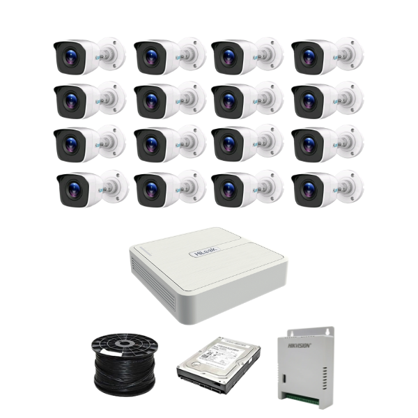 HiLook by Hikvision 16ch Turbo HD kit - 20M