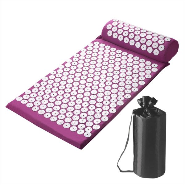Acupressure Mat Fitness Exercise Mat Yoga Mat Purple
