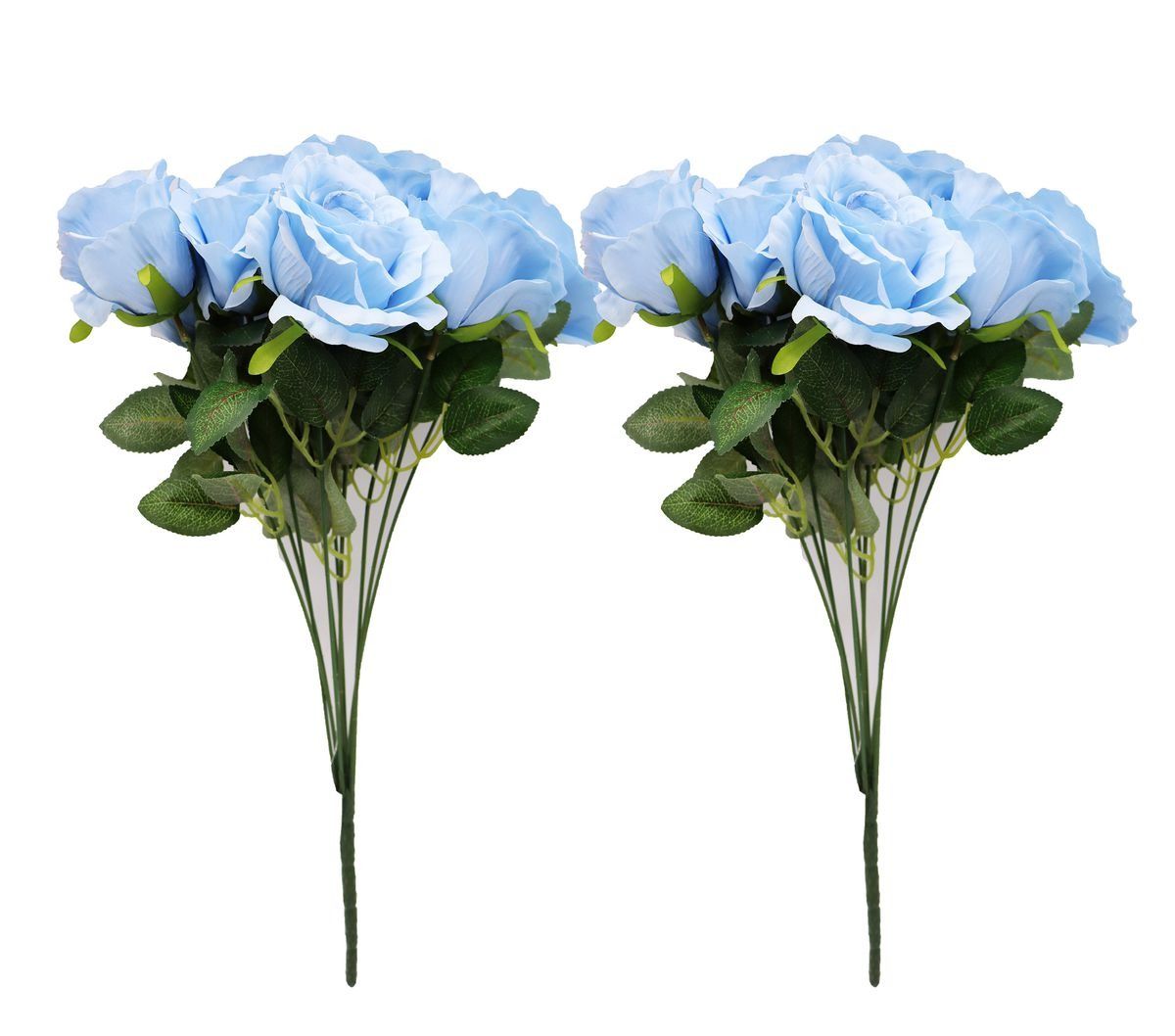 Plastic Tabletop Flower Bouquets Artificial Rose Shop Today. Get it