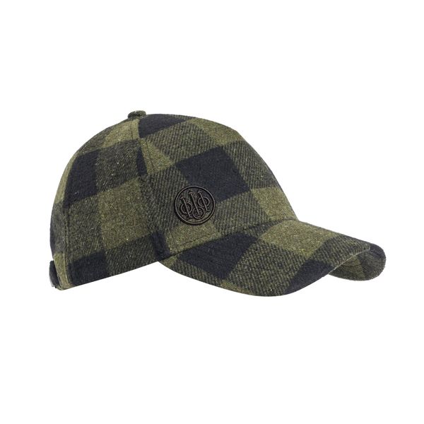 Beretta Lodge Checkered Green Moss Cap | One size fits all