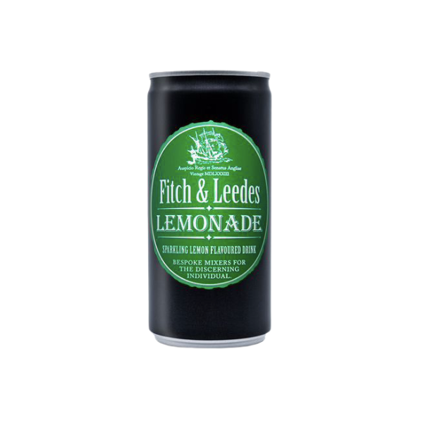 Fitch & Leedes Lemonade Can 200ml Set of 48 Buy Online in South