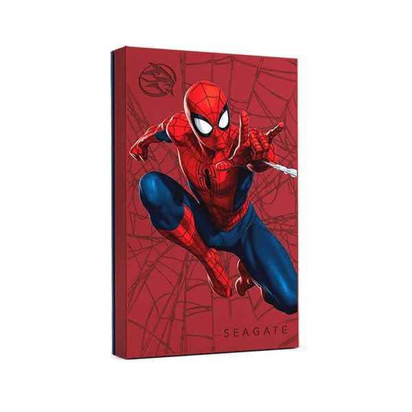 Seagate - 2TB Firecuda Marvel Spider-Man Portable Gaming HDD USB 3.0 RGB