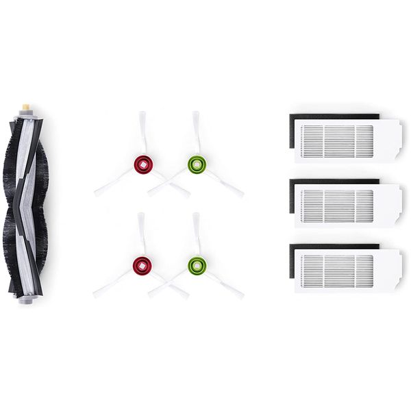 Ecovacs Deebot X1/X1e OMNI/T10 PLUS Buddy Kit - 5 Brush, 3 Filter/Sponge