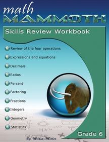 Math Mammoth Grade 6 Skills Review Workbook | Shop Today. Get It ...