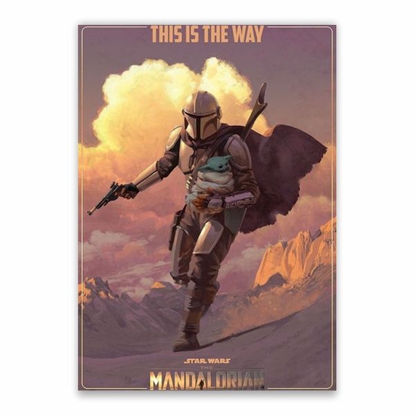 Mandalorian This Is The Way Poster - A1