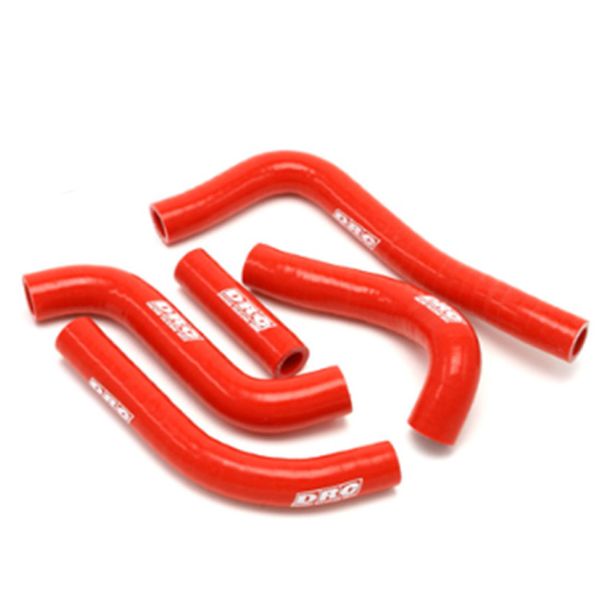 DRC Radiator Hose Kit CRF450R 17-20 Red