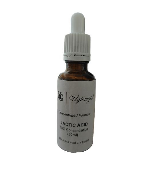 Uglowgirl 80% Lactic Acid Solution (30ml)