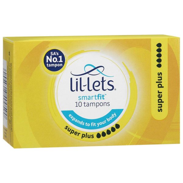 Lil-Lets Super Plus Tampons 10's x 12 Boxes