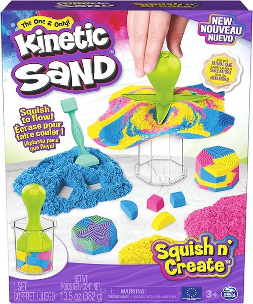 Kinetic Sand Squish N Create
