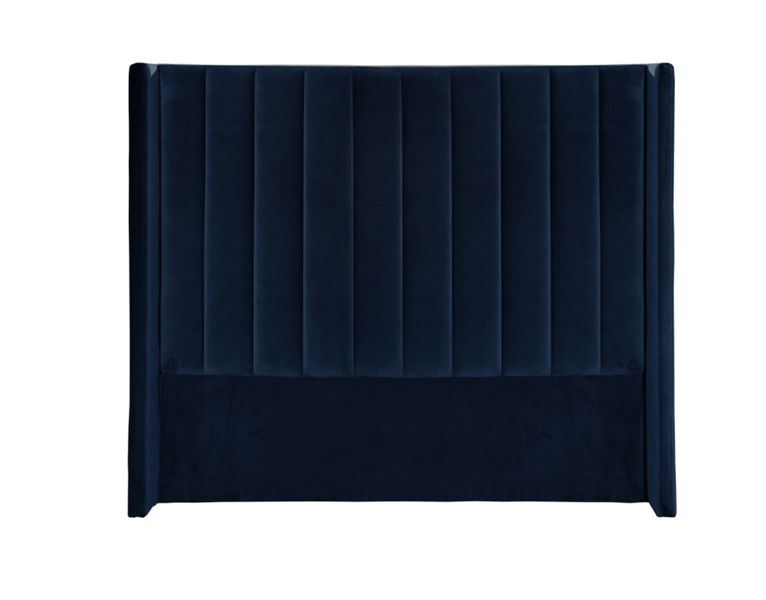 Mai Lifestyle - NwaMzamani Panelled Headboard - Velvet Charcoal Grey