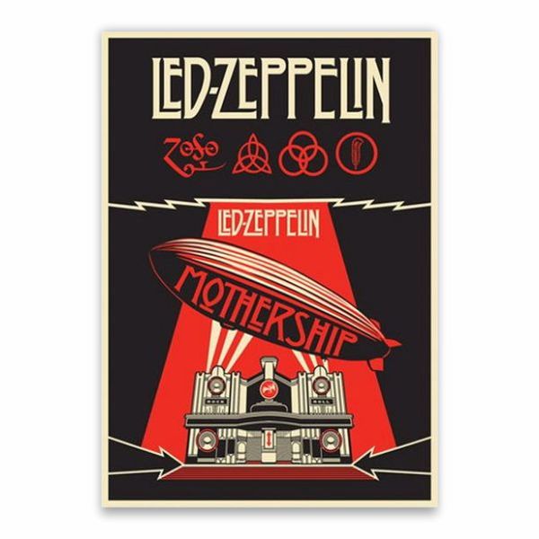 Led Zeppelin Album Cover Poster - A1