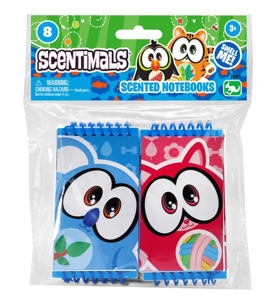 Scentimals Stationery 8 Scented Notepad