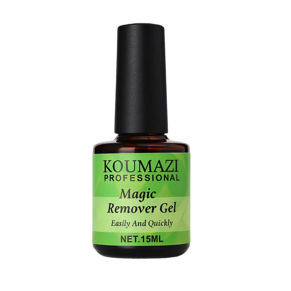 Koumazi Magic Gel Remover - Fast-Acting Burst Formula UV Gel Polish 15ml