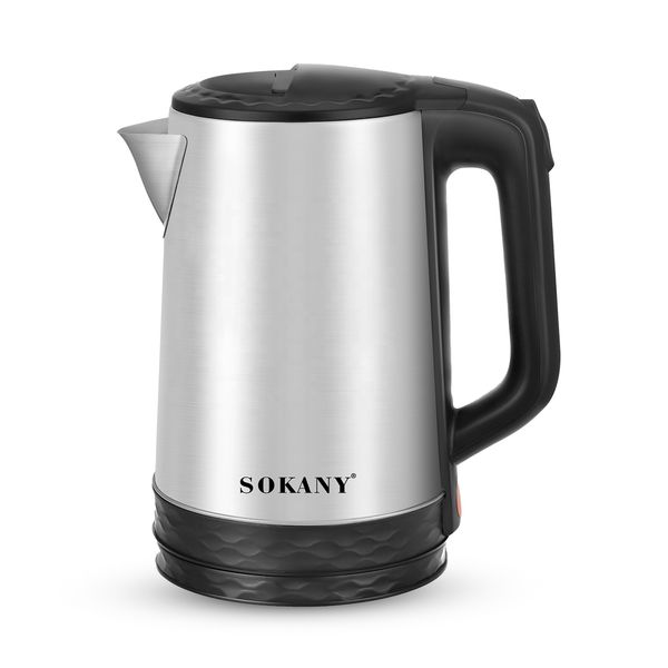 Sokany SK-09022 2.3L Cordless Stainless Steel Kettle