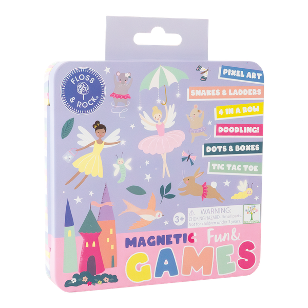 Floss &amp; Rock Magnet Fun and Games Tin - Enchanted