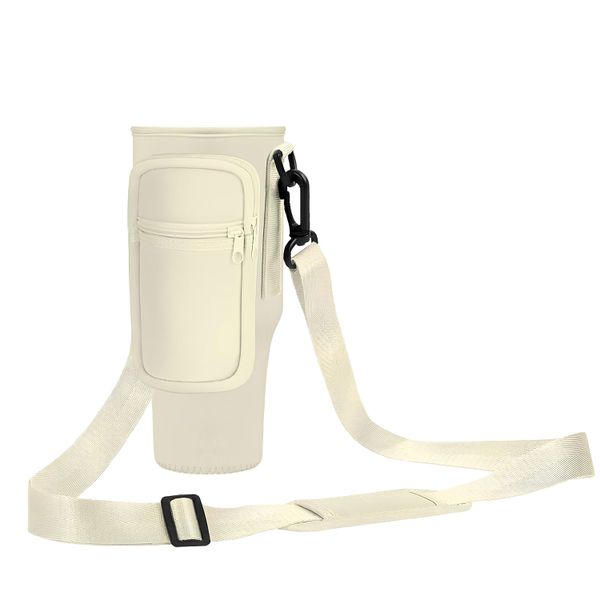 Cup Bag Accessories with Pocket Compatible with Stanley 40oz Tumbler