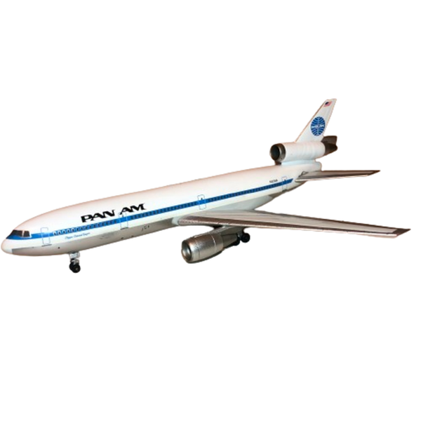 1:400 Scale, Pan Am, McDonnell Douglas DC -10-30, Display Model Aircraft.