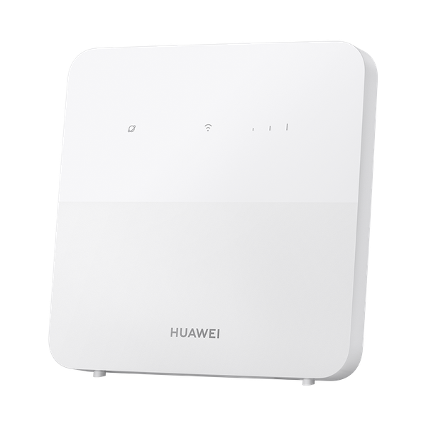 HUAWEI B320 4G LTE Router 195Mbps | Plug-and-Play, Cable-Free - White
