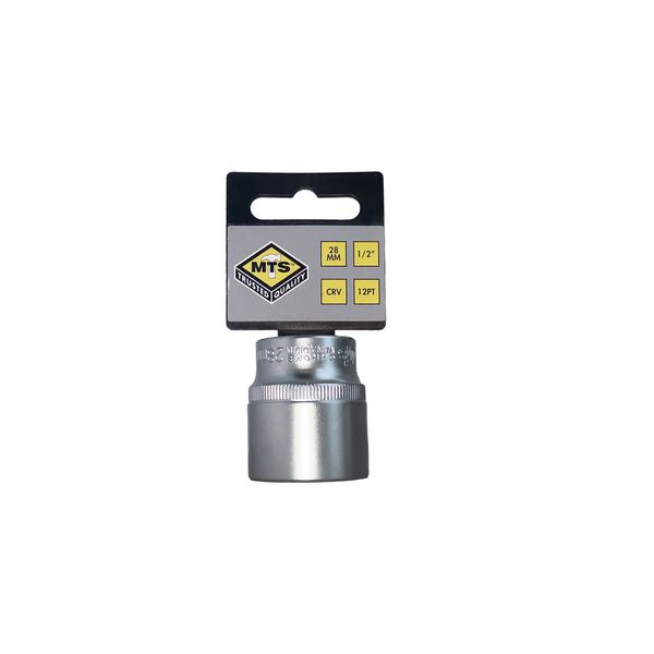 MTS - Socket 1/2" Bi Hex CRV - 28mm