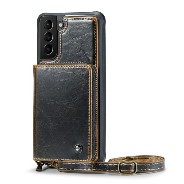 Crossbody Card Holder Phone Case Compatible with Galaxy S22 Ultra