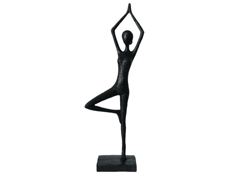 Yoga Figure Standing Lady With Arms Up
