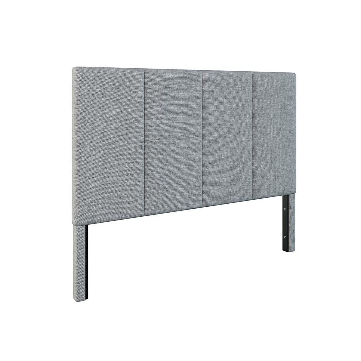 Mai Lifestyle Nyeleti Upholstered Headboard Linen Grey Shop Today