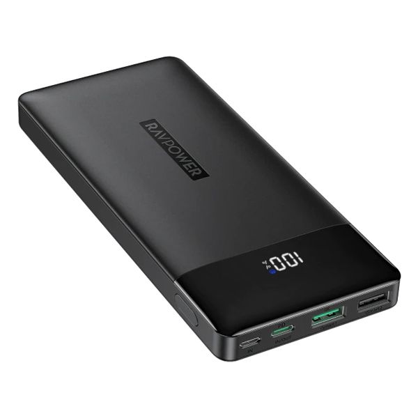 RAVPower PD Pioneer 15000mAh 18W 4-Port Power Bank Black - RP-PB231