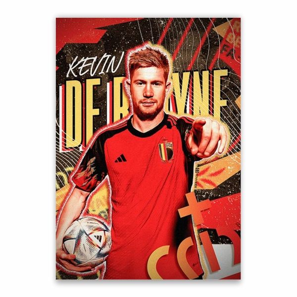 Kevin de Bruyne Belgium Poster - A1