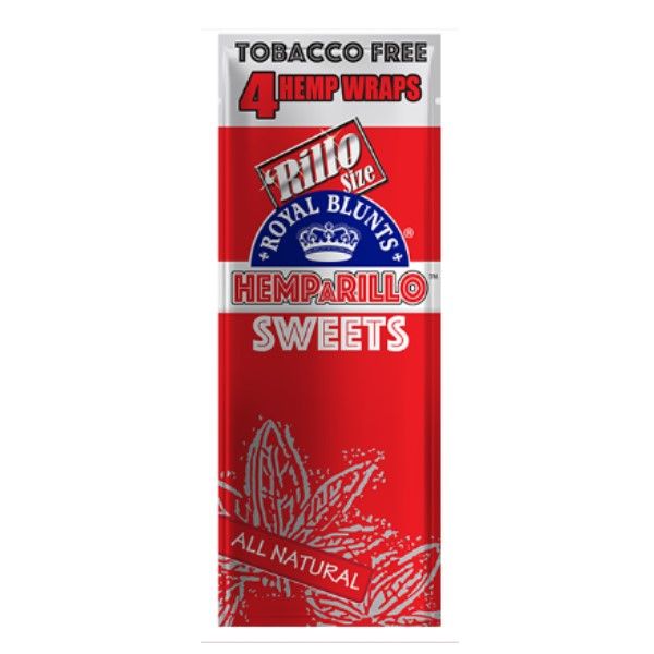 Royal Blunts Hemparillo - Sweets - 15 Pack (4 Per Pack)