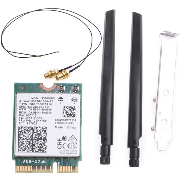 9560Ngw Dual Band 2 4G/5Ghz Wireless Desktop Kit Bt-Compatible 5 0