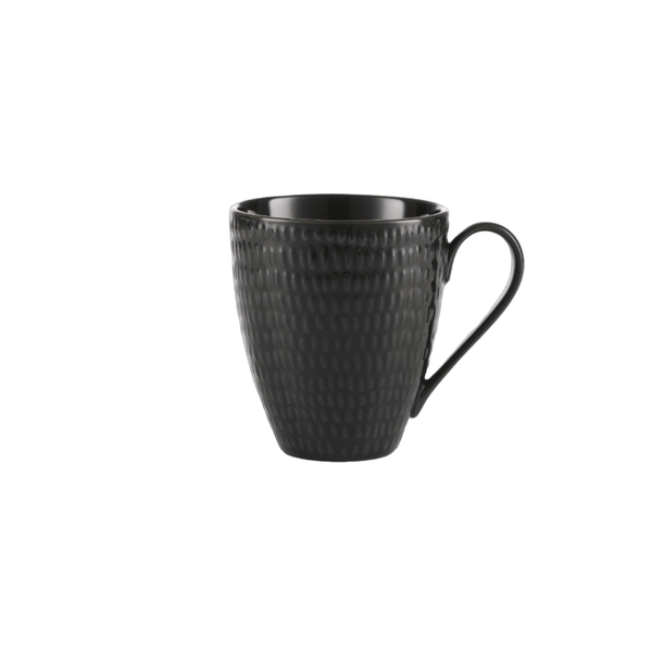 Yvonne Chaka Chaka - Rice Mug Black Set of 4