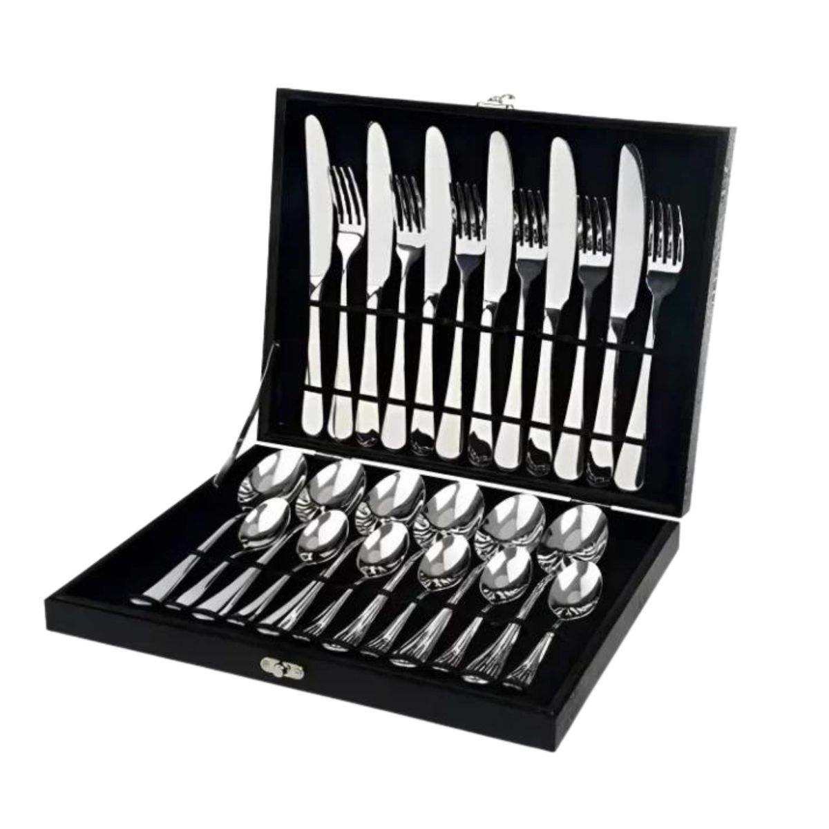 24 Piece Stainless Steel Cutlery Set Shop Today Get It Tomorrow   S Zoom.file