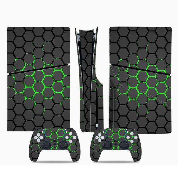Sticker/Skin Decal Cover Compatible with PS5 Slim Console &amp; PS5 Controllers