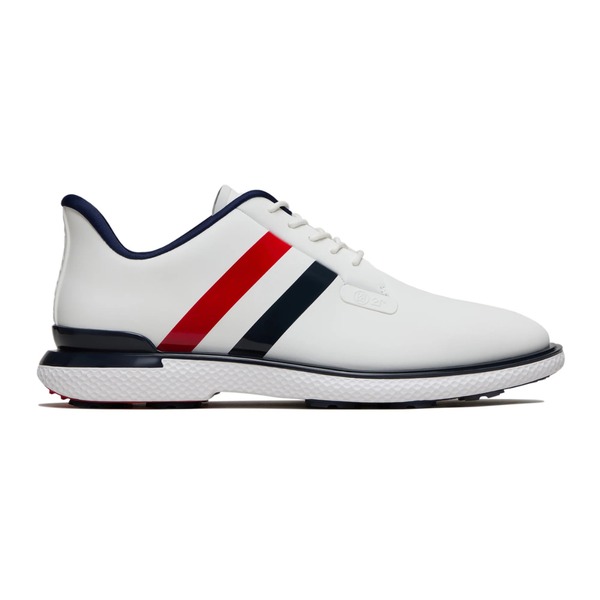 G/FORE Gallivan2R Stripe Golf Shoes - Snow/Twilight