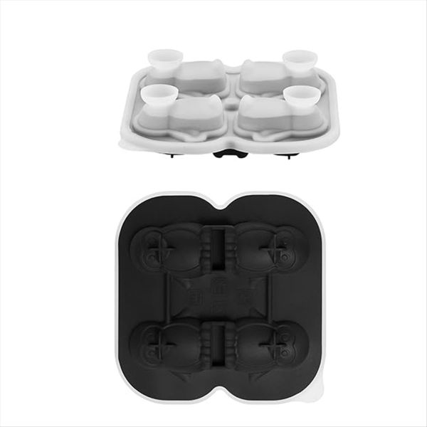 Penguins Ice-Cube Tray Fun Shapes, Odd Novelty Cute Penguin Gifts, 2.2Inch