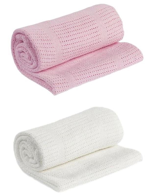 2 Baby Cellular Blankets Shop Today. Get it Tomorrow!