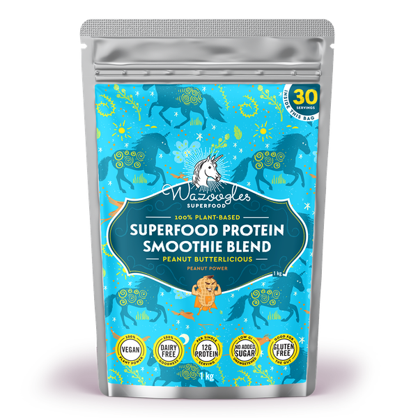 Wazoogles Superfood Protein Blend Peanut Butterlicious - Large