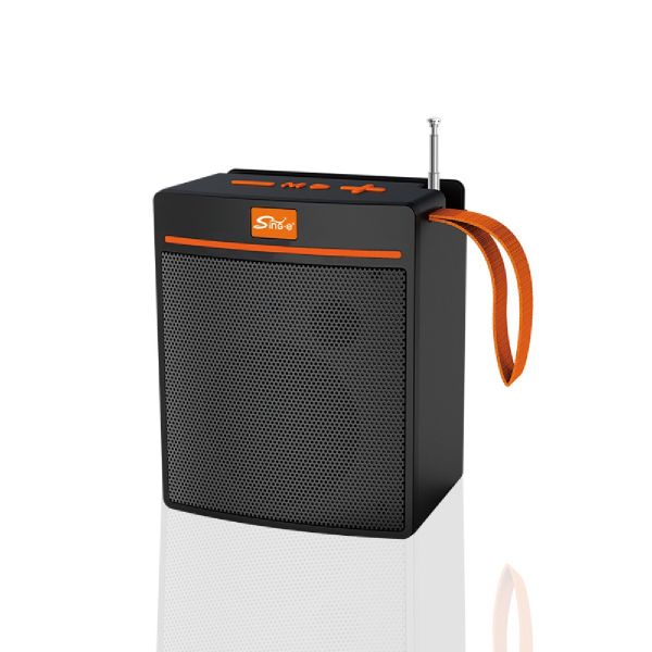 HM602 Solar Powered Bluetooth Wireless Speaker With HD Sound - Black